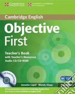 Objective First 3ed Tch+cd/cdrom