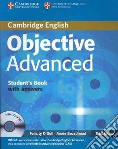 Objective Adv 3ed Sb W/a+cdrom