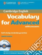 Haines Camb Vocabulary For Advanced W/a+cdaudio libro