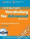 Haines Camb Vocabulary For Advanced W/a+cdaudio libro