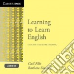 Ellis Learning To L Engl Cd libro