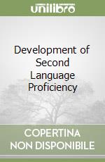 Development of Second Language Proficiency libro