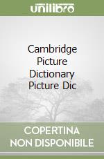 Cambridge Picture Dictionary Picture Dic libro