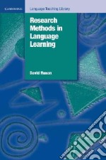 Research Methods in Language Learning libro