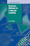 Research Methods in Language Learning libro