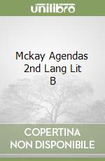 Mckay Agendas 2nd Lang Lit B