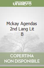 Mckay Agendas 2nd Lang Lit B libro