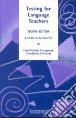 Testing for Language Teachers libro