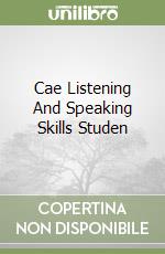 Cae Listening And Speaking Skills Studen libro