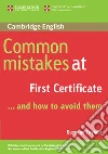 TAYFOOR COMMON MISTAKES FIRST CERT libro