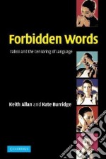 Allan Forbidden Words Pb libro