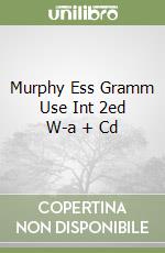 Murphy Ess Gramm Use Int 2ed W-a + Cd libro
