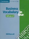 Business Vocabulary in Use Advanced libro