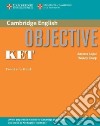 Objective Ket Tch Bk libro di Capel Annette Sharp Wendy
