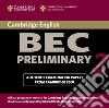 Cambridge BEC Preliminary 2 Audio CD: Level 2 libro