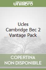 Ucles Cambridge Bec 2 Vantage Pack