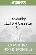 Cambridge IELTS 4 Cassette Set libro