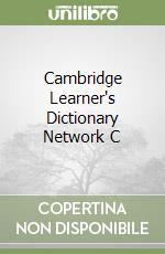 Cambridge Learner's Dictionary Network C libro