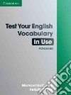 Mccarthy Test Engl. Vocab. Use Advan libro di Michael McCarthy