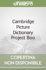 Cambridge Picture Dictionary Project Boo libro