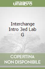 Interchange Intro 3ed Lab G libro