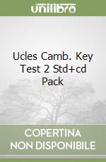 Ucles Camb. Key Test 2 Std+cd Pack