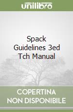 Spack Guidelines 3ed Tch Manual