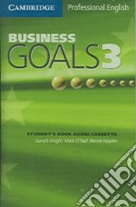 Business Goals 3 Audio Cassette libro