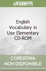 English Vocabulary in Use Elementary CD-ROM libro