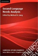 Second Language Needs Analysis libro