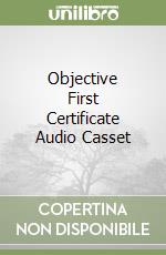 Objective First Certificate Audio Casset libro