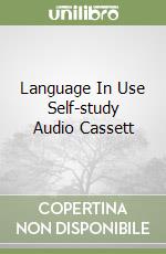 Language In Use Self-study Audio Cassett libro