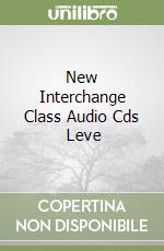 New Interchange Class Audio Cds (3) Leve libro