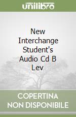 New Interchange Student's Audio Cd B Lev libro