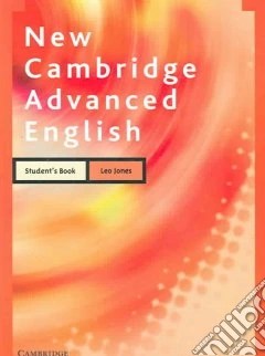 Jones New Camb.advanced Eng.std Bk