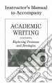 Leki Academic Writing Tch Bk