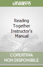 Reading Together Instructor's Manual libro