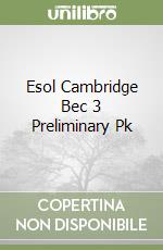 Esol Cambridge Bec 3 Preliminary Pk