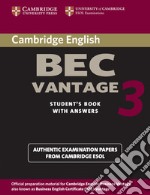 Cambridge English Business Certificate. Vantage 3 Student's Book with answers