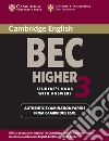 Cambridge English Business Certificate. Higher 3 Student's Book with answers libro di Not Available (NA)