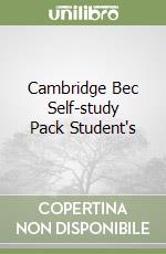 Cambridge Bec Self-study Pack Student's libro