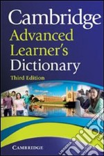 Cambridge advanced learner's dictionary