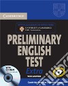 Esol Camb Exams Extra Pet Std W/a+cd libro