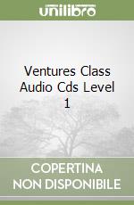 Ventures Class Audio Cds Level 1 libro