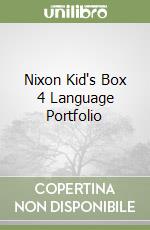 Nixon Kid's Box 4 Language Portfolio