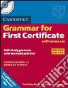 Cambridge grammar for first certificate. With answers. Per le Scuole superiori. Con CD Audio libro