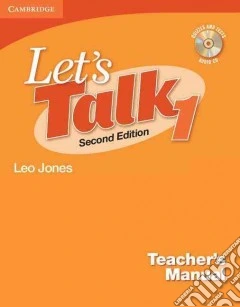Jones Let's Talk 1 2ed Tch + Cd