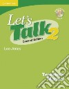Jones Let's Talk 2 2ed Tch + Cd libro di Jones Leo