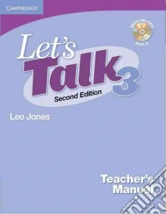 Jones Let's Talk 3 2ed Tch + Cd