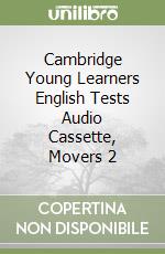 Cambridge Young Learners English Tests Audio Cassette, Movers 2 libro
